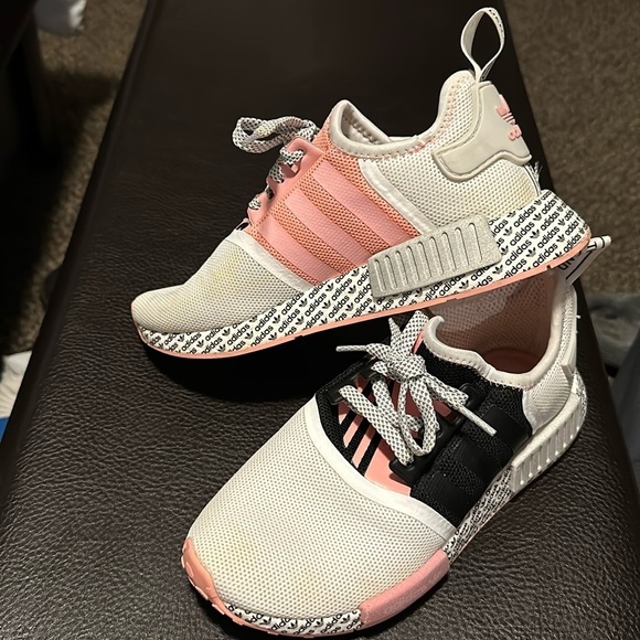 Adidas NMD_R1 Pink/Black/White Special Edition Sneakers - Picture 1 of 11